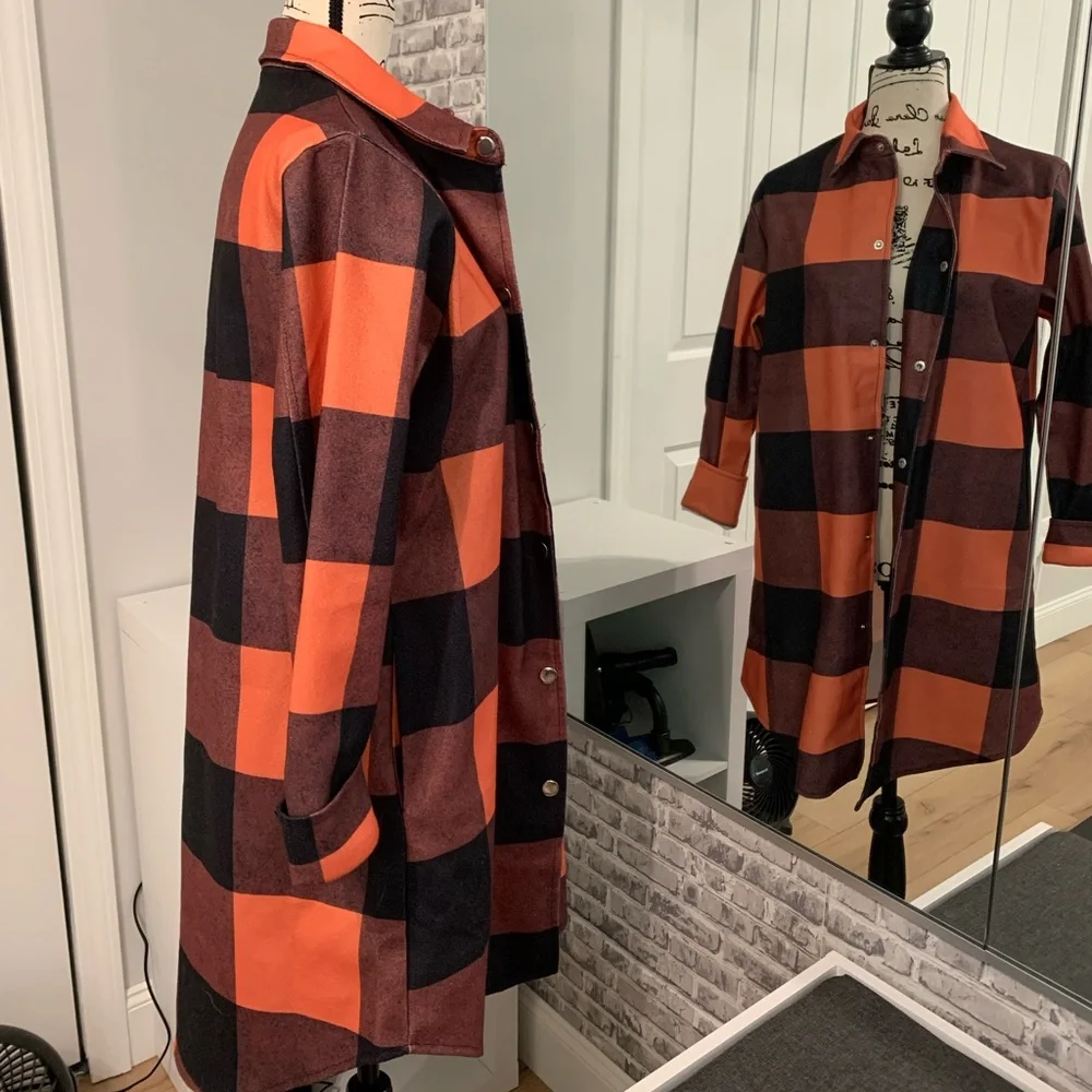 ~fall shacket ~ 🍃 🍁 🍂 - Picture 4 of 6